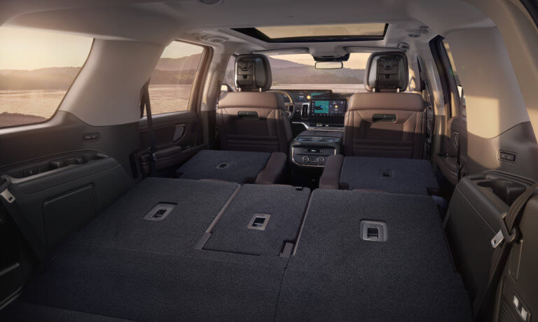 2025 Ford Expedition Interior Cargo Space Seats Down