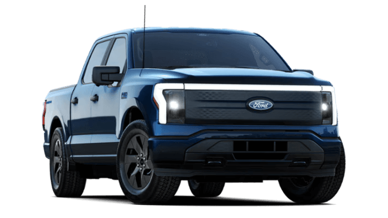 2024 Ford F-150 Lightning XLT Exterior - Antimatter Blue