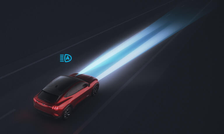 2024 Ford Mustang Mach-E Exterior High Beams Graphic