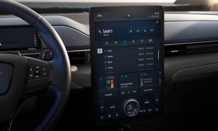 2024 Ford Mustang Mach-E Interior Tech Infotainment System