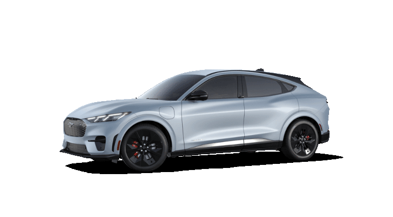 2025 Ford Mustang Mach-E GT Exterior - Glacier Gray Metallic Tri-Coat