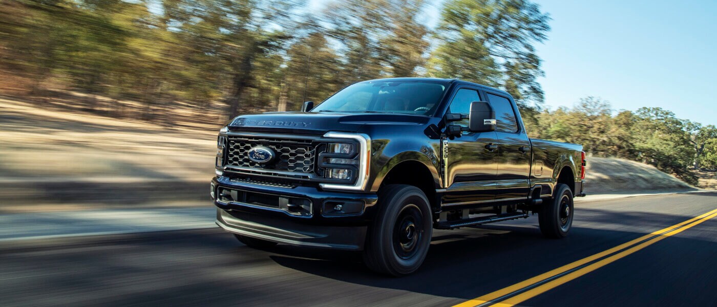 2025 Ford Super Duty Exterior Driving On Highway