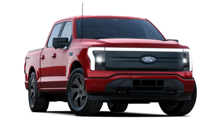2024 Ford F-150 Lightning Flash Exterior - Rapid Red Metallic