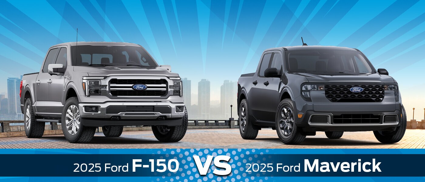 2025 Ford F-150 vs. Maverick