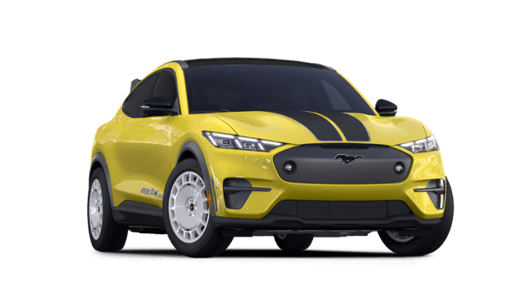 2024 Ford Mustang Mach-E Rally Exterior - Grabber Yellow