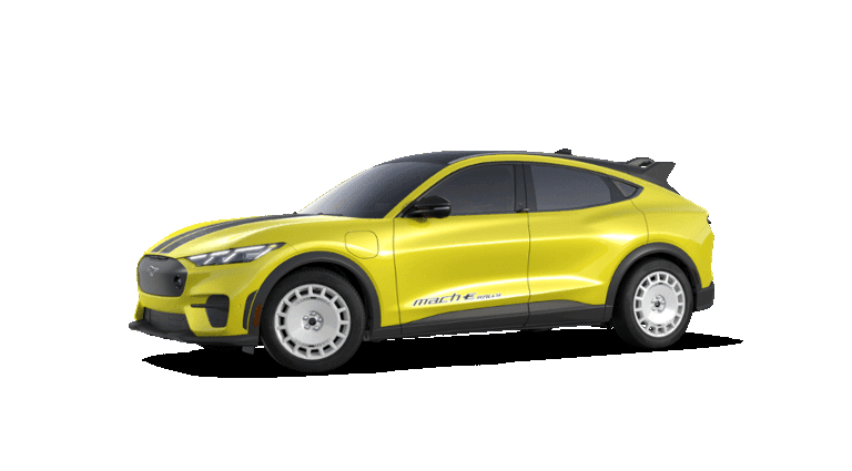 2025 Ford Mustang Mach-E Rally Exterior - Grabber Yellow