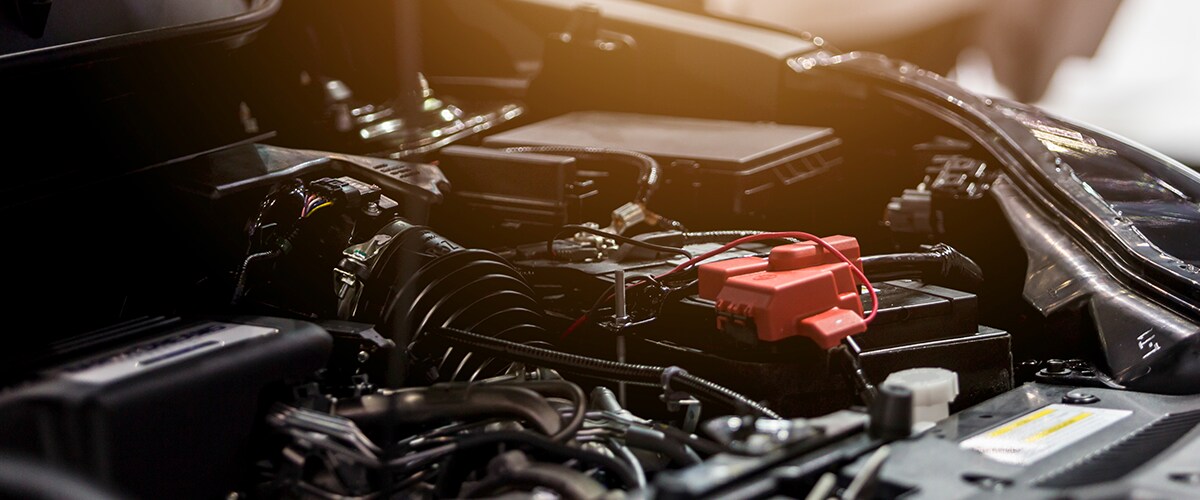 A Ford engine and all of its components
