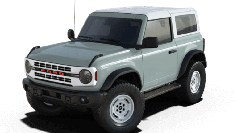 2023 Ford Bronco Heritage Exterior - Cactus Gray