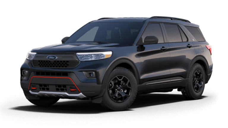 2023 Ford Explorer Timberline Exterior - Agate Black