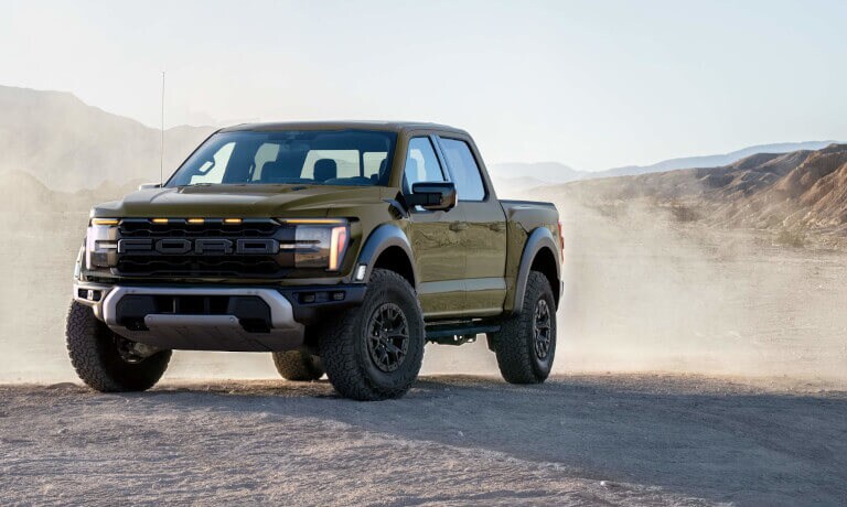 2024 Ford F-150 Exterior Parked In Dusty Desert