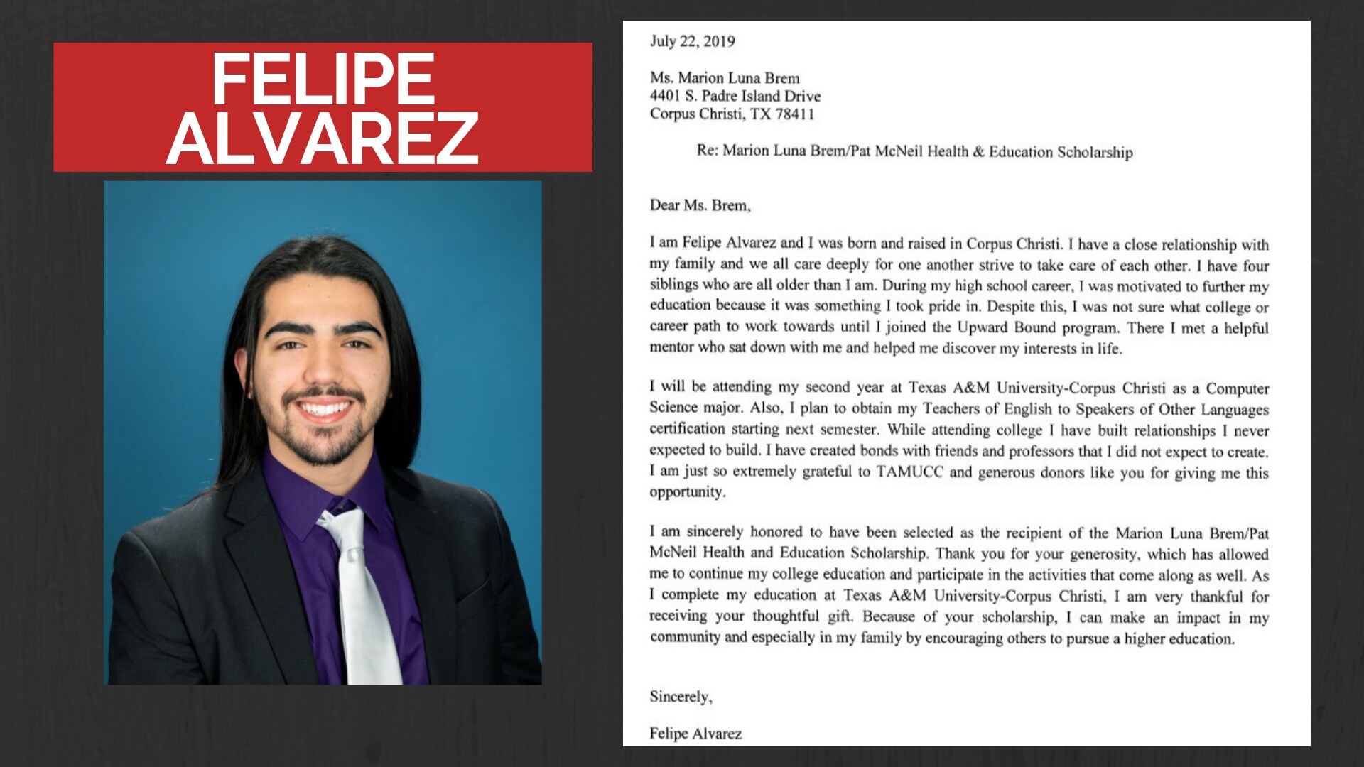 Felipe Alvarez Scholarship Recipient 2019.png