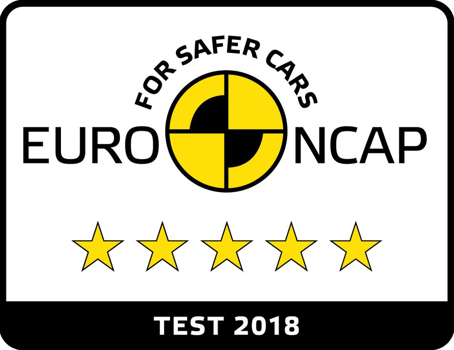 Euro NCAP 5-Star Rating - 2018