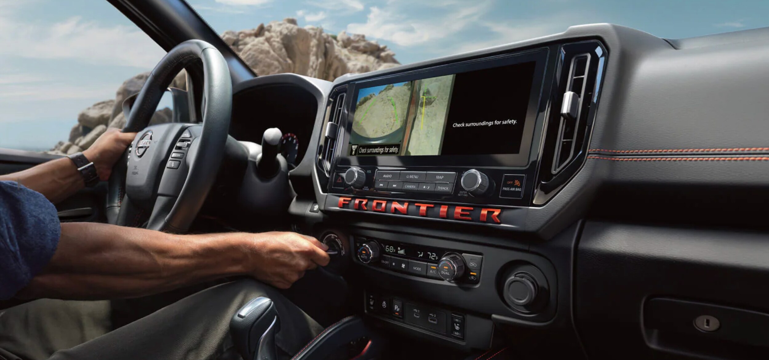 The 2026 Nissan Frontier Interior Near Livingston, TX