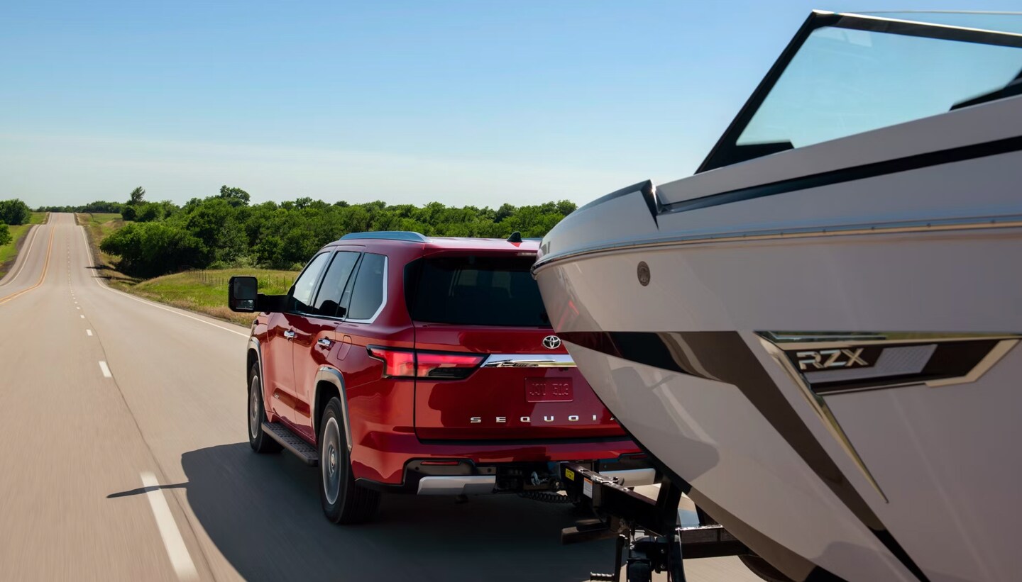 2025 Toyota Sequoia Rear Exterior Towing Camper - Nearby Jasper, TX