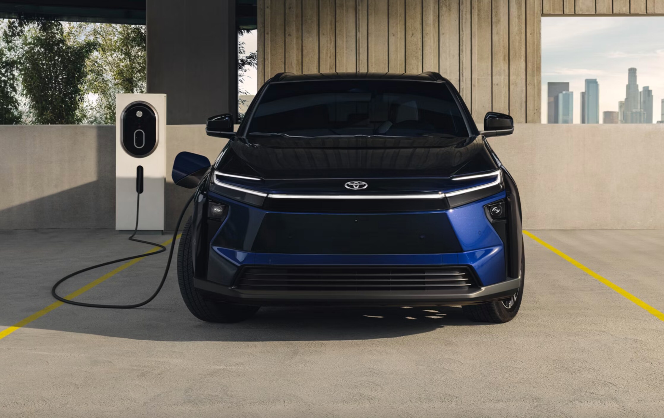 New blue 2026 Toyota bZ in Lufkin, TX