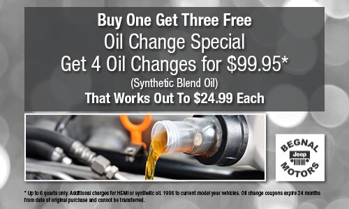 Oil Change Special