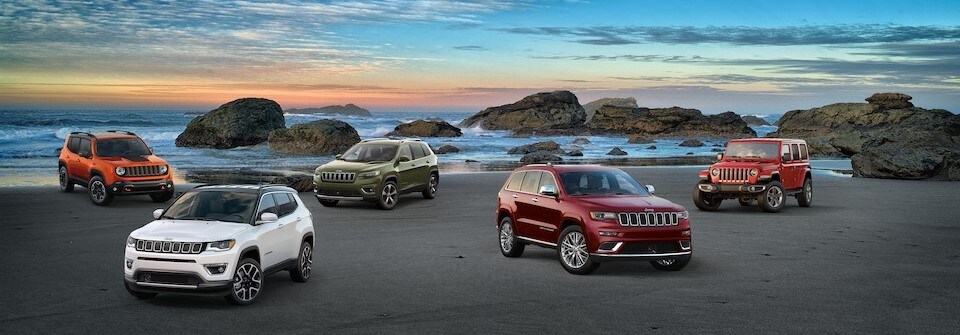 New Jeep Lineup
