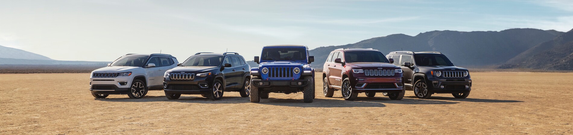 2020 Jeep Models Line Up