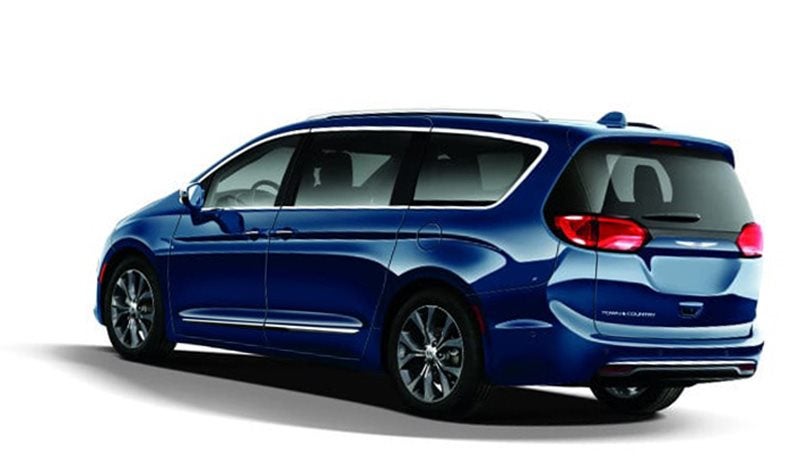 Chrysler Pacifica Jazz Blue Side Profile Lumberton NJ
