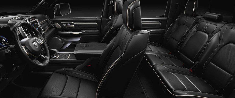 2019 RAM 1500 interior seating