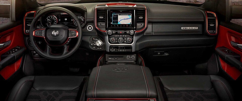 2019 RAM 1500 Rebel interior