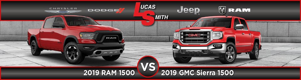 2019 RAM 1500 vs. 2019 GMC Sierra 1500