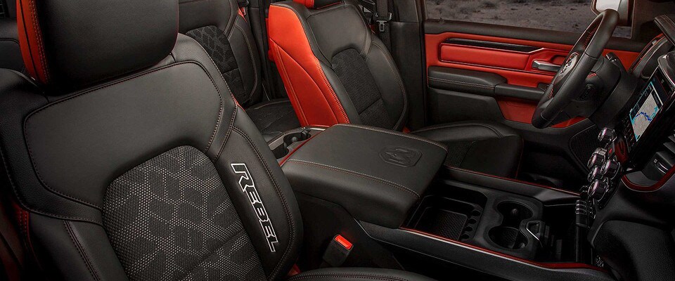 2019 RAM 1500 Rebel Interior seats