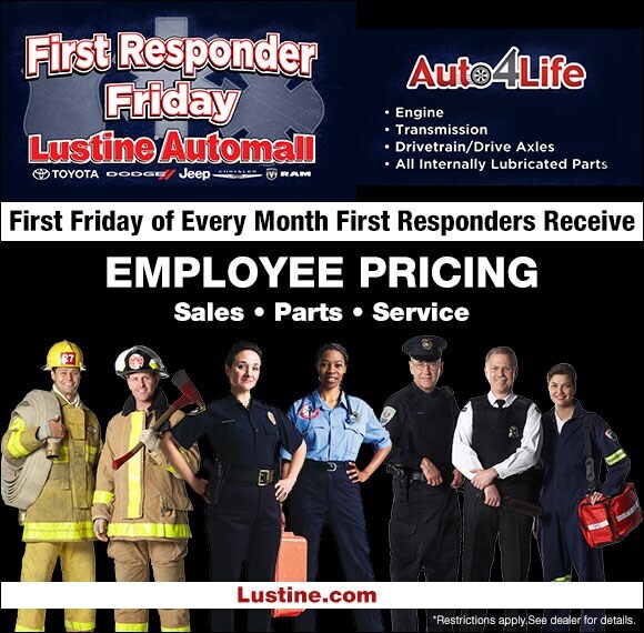 First Responder Friday at Lustine Toyota in Woodbridge, VA