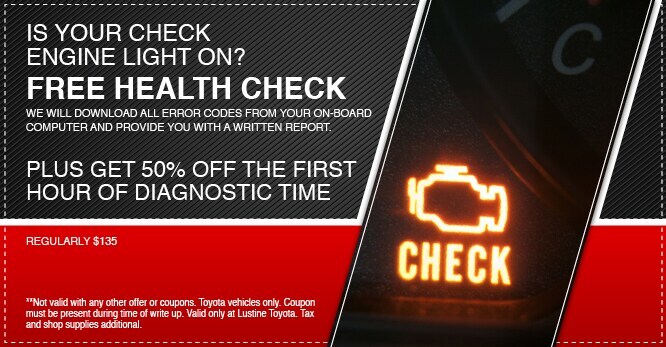 Free Engine Health Check in
Woodbridge, VA