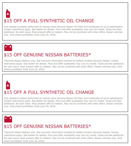 Service Specials