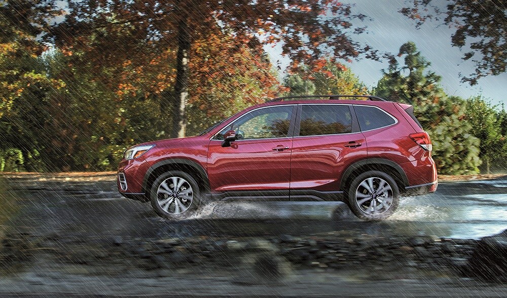 2019 Subara Forester Crimson Red