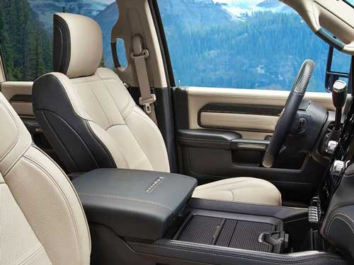 2024 RAM 2500 interior