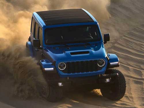 2024 Jeep Wrangler Offroading