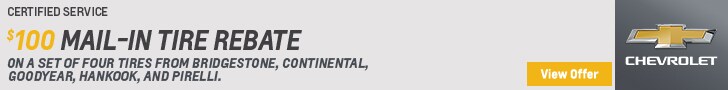 Madera Chevrolet Fall Tire Rebate