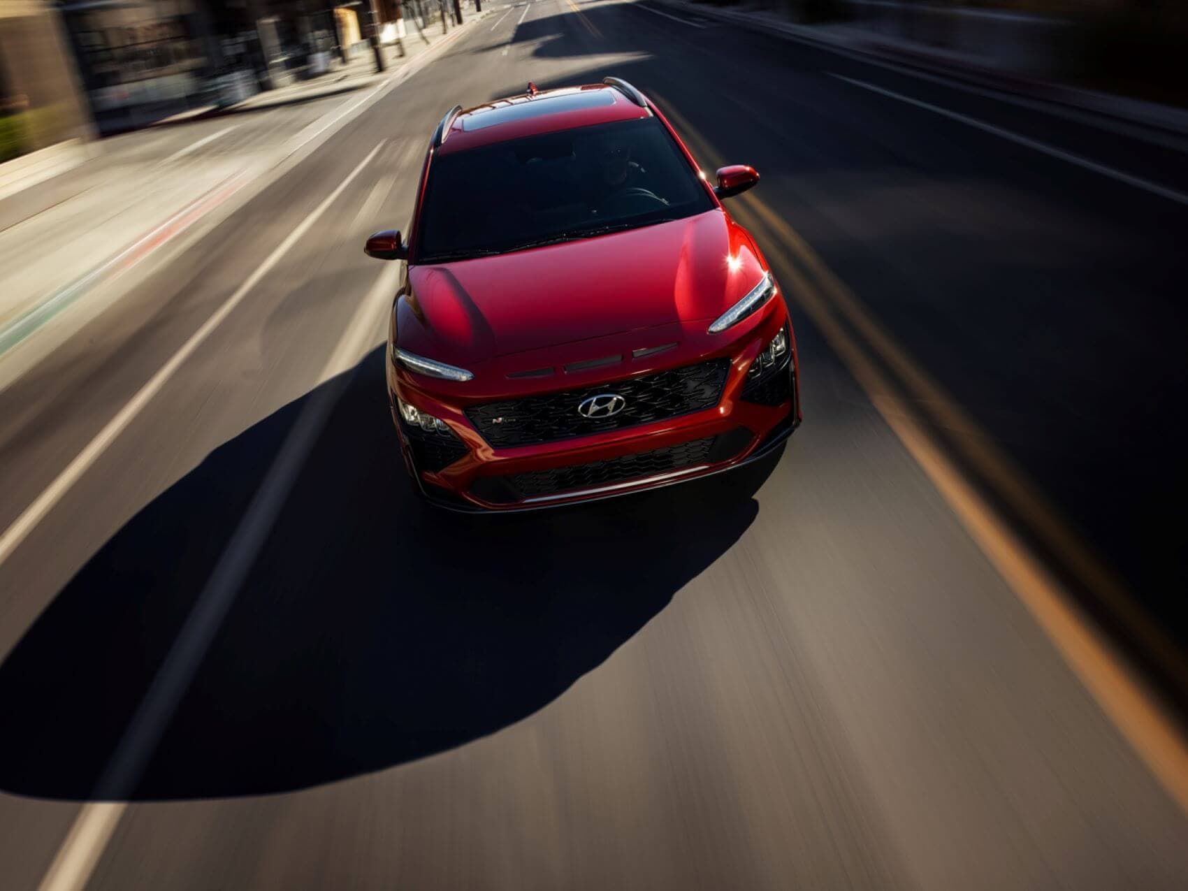 Hyundai Kona in Red