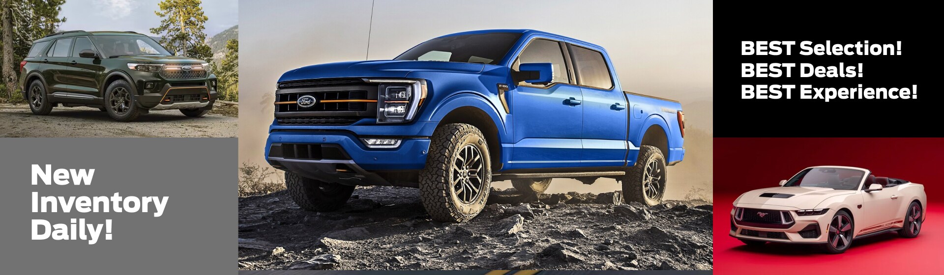 Best Selection! Best Deals! Best Experience! - New Inventory Daily!
