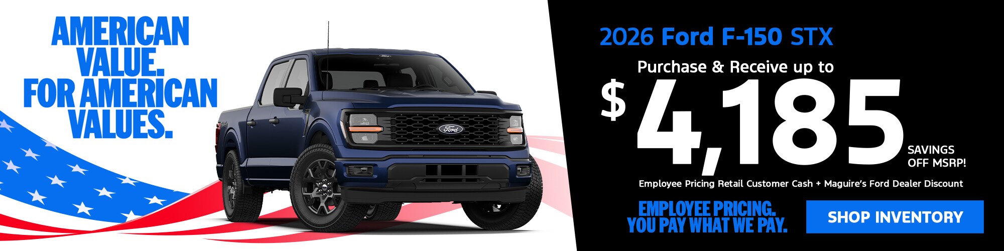 New 2026 Ford F-150 STX