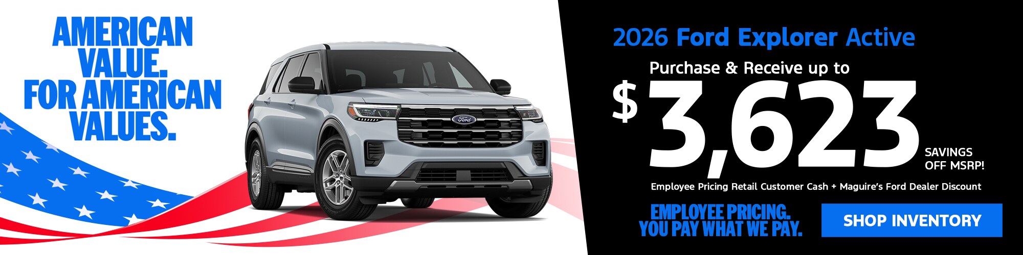 New 2026 Ford Explorer Active