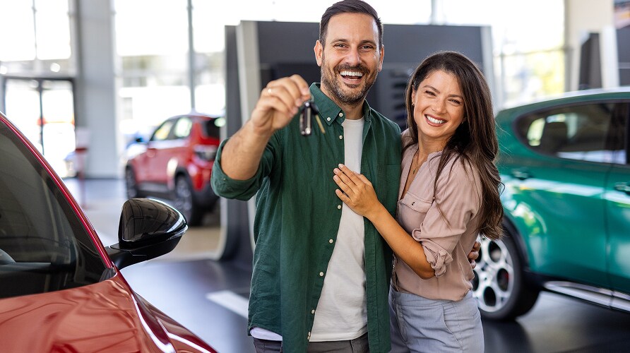 Maguire's Customers presenting car keys