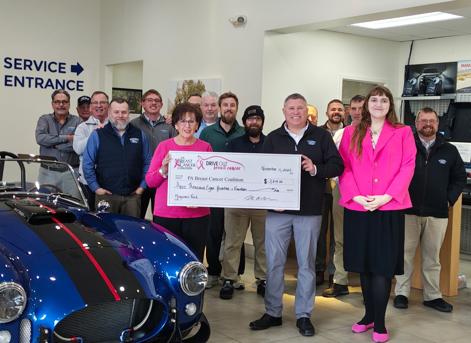 PA Breast Cancer Coalition Donation