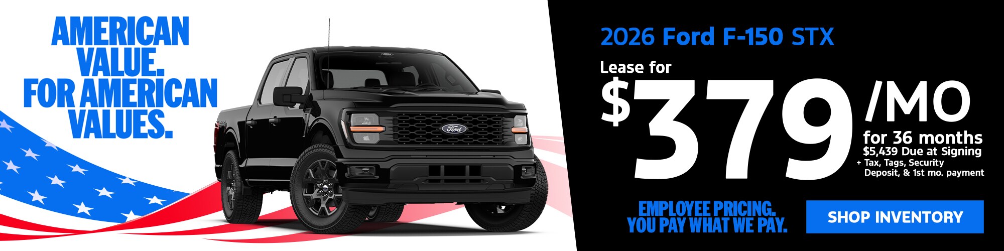 New 2026 Ford F-150 STX