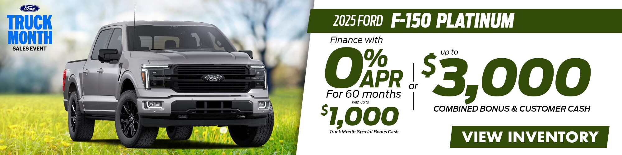 New 2025 Ford F-150 Platinum