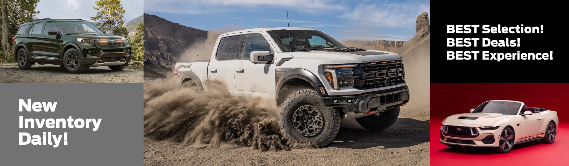 Best Selection! Best Deals! Best Experience! - New Inventory Daily!