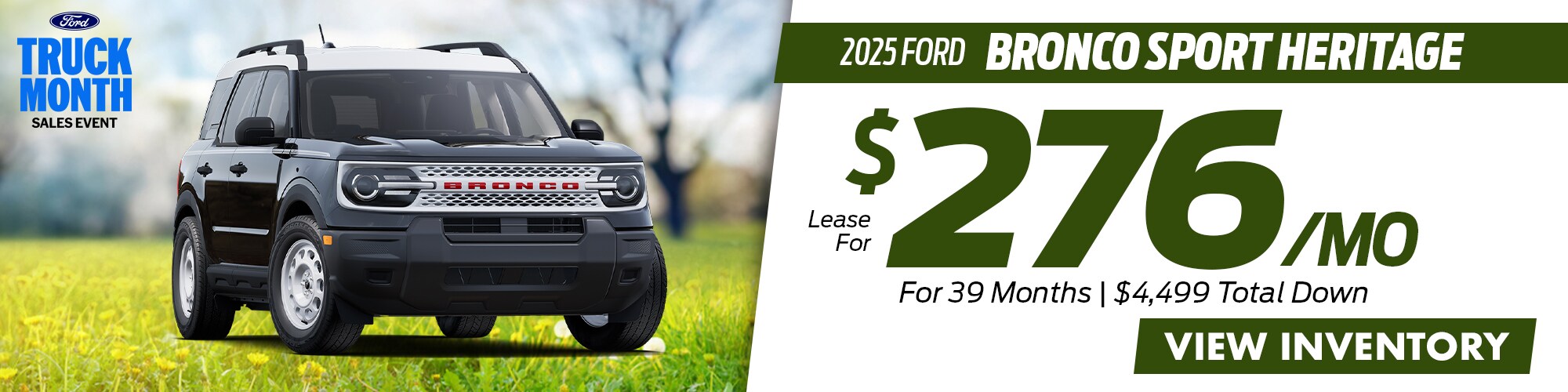 New 2025 Ford Bronco Sport Heritage
