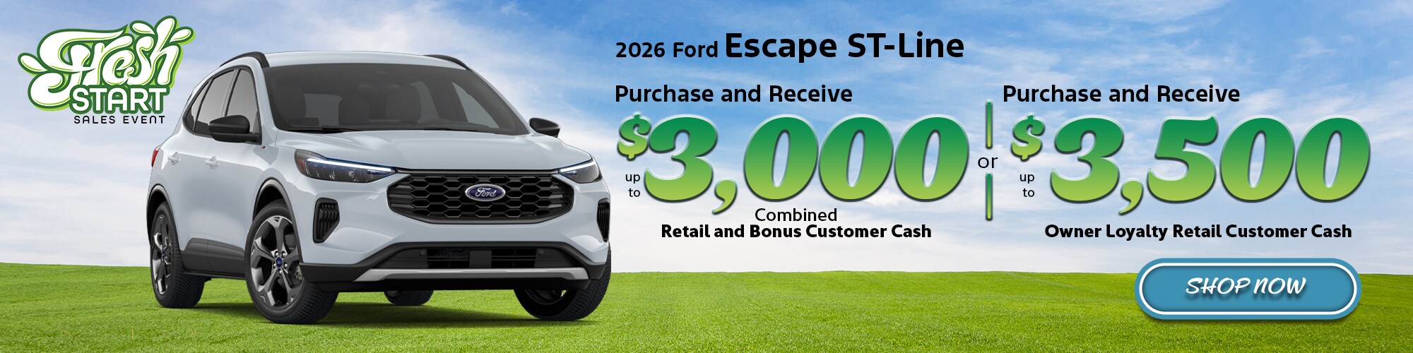 New 2026 Ford Escape ST-Line