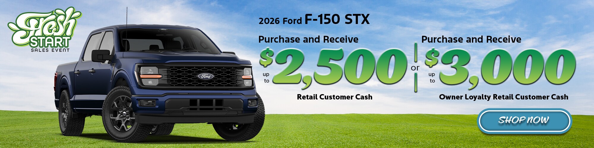 New 2026 Ford F-150 STX