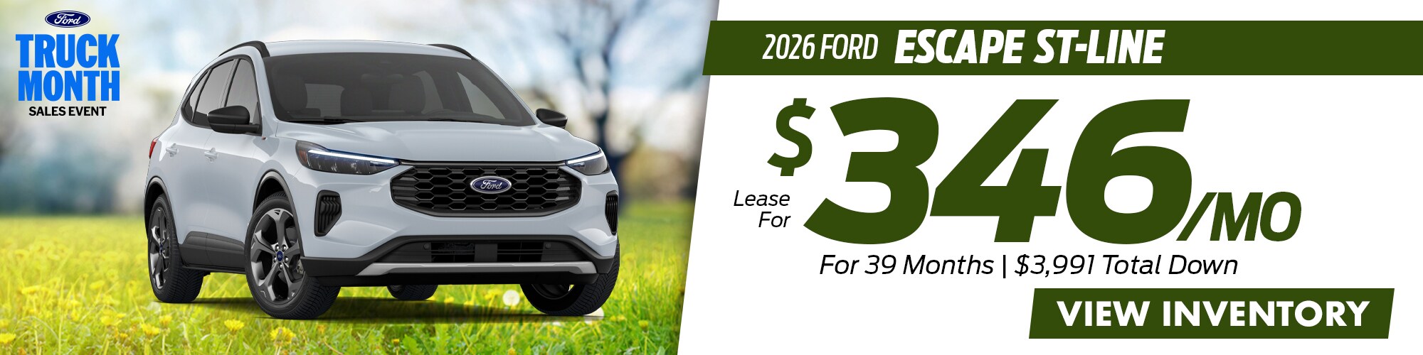 New 2026 Ford Escape ST-Line