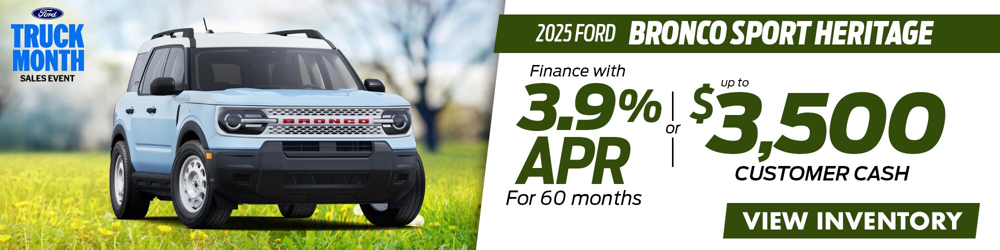 New 2025 Ford Bronco Sport Heritage