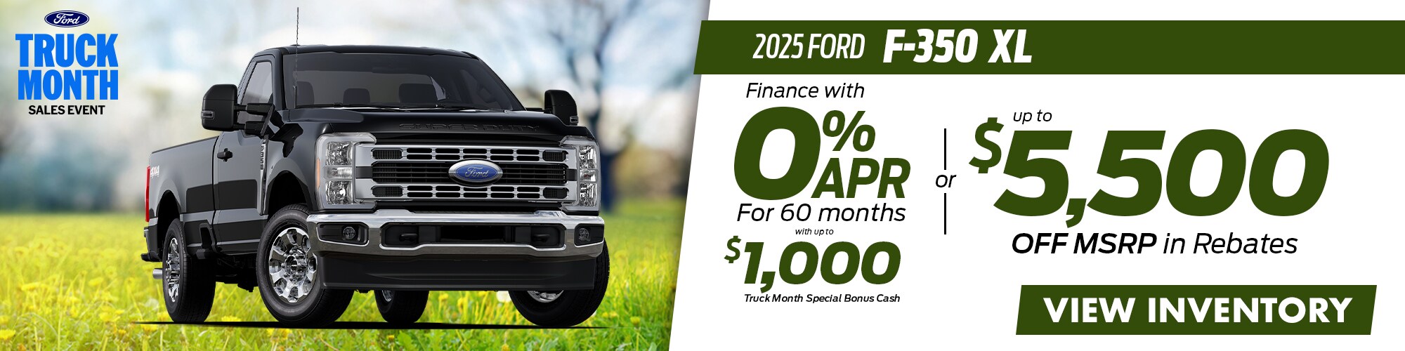 New 2025 Ford F-350 XL