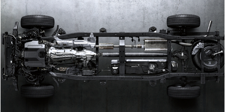 Fully Boxed High-Strength Steel Frame